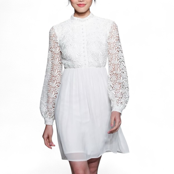 lauren conrad cocktail dresses LC Lauren Conrad Fit & Flare Organza Dress